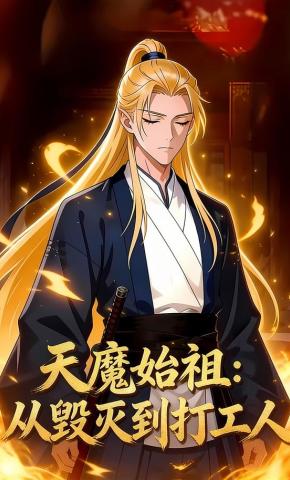 短剧《天魔始祖：从毁灭到打工人》海报