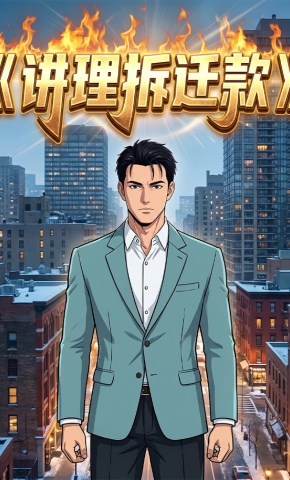 短剧《讲理拆迁款》海报