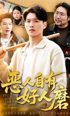短剧《恶人自有好人磨》海报