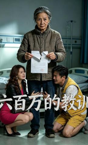 短剧《六百万的教训》海报