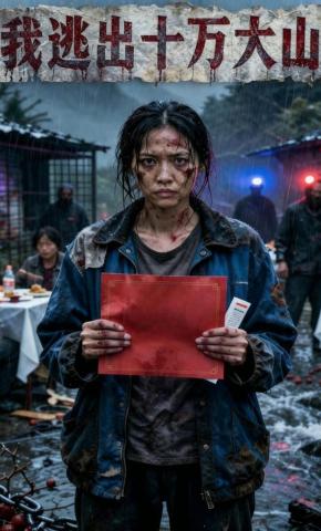 短剧《我逃出十万大山》海报