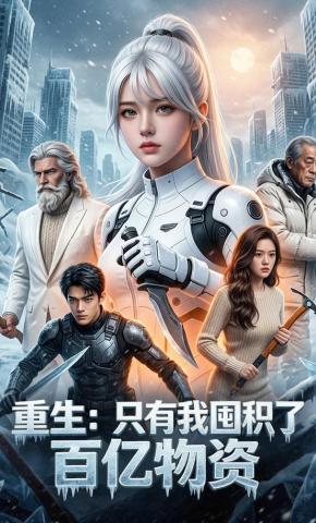 短剧《重生：只有我囤积了百亿物资》海报