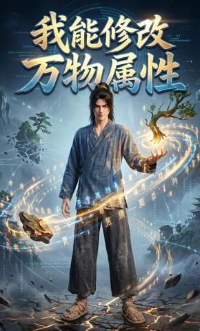 短剧《我能修改万物属性》海报