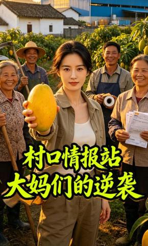 短剧《村口情报站：大妈们的逆袭》海报