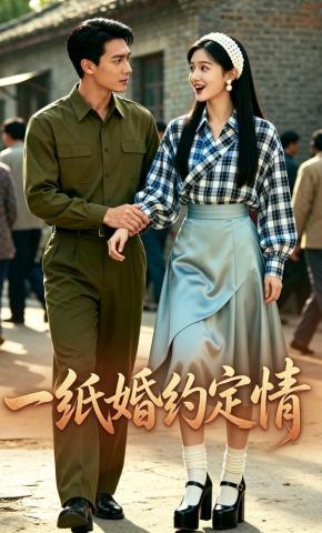 短剧《一纸婚约定情》海报