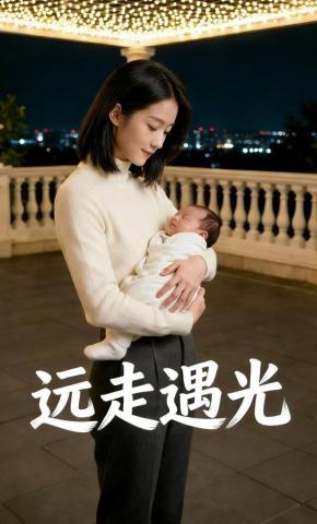 短剧《远走遇光》海报