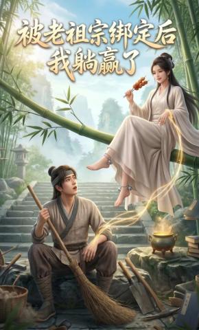 短剧《被老祖宗绑定后我躺赢了》海报