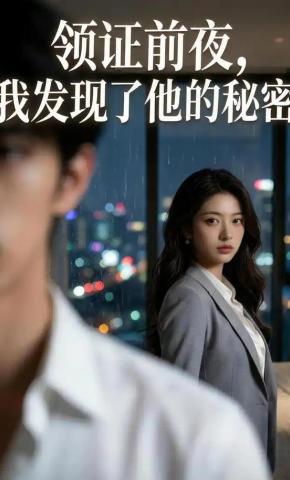 短剧《领证前夜，我发现了他的秘密》海报