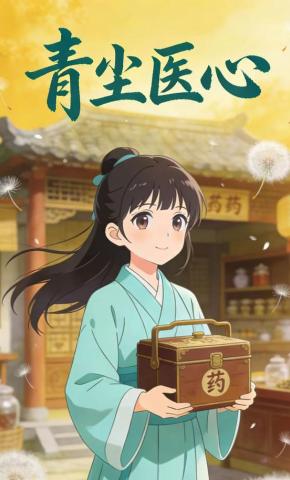 短剧《青尘医心》海报