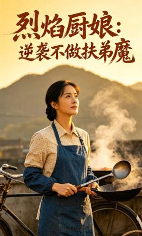 短剧《烈焰厨娘：逆袭不做扶弟魔》海报
