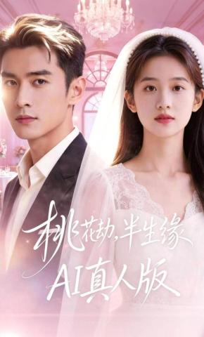 短剧《桃花劫，半生缘AI真人版》海报