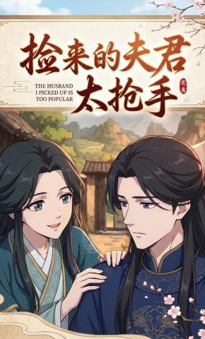 短剧《捡来的夫君太抢手》海报