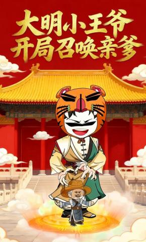 短剧《大明小王爷：开局召唤亲爹》海报