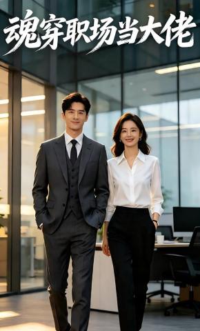短剧《魂穿职场当大佬》海报