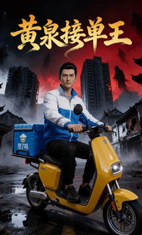 短剧《黄泉接单王》海报