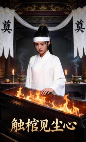 短剧《触棺见尘心》海报