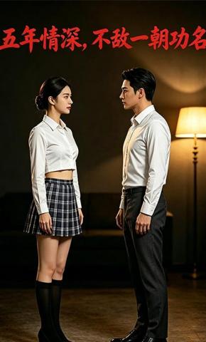 短剧《五年情深，不敌一朝功名》海报