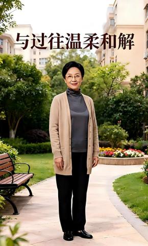 短剧《与过往温柔和解》海报