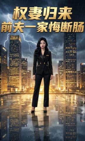 短剧《权妻归来：前夫一家悔断肠》海报