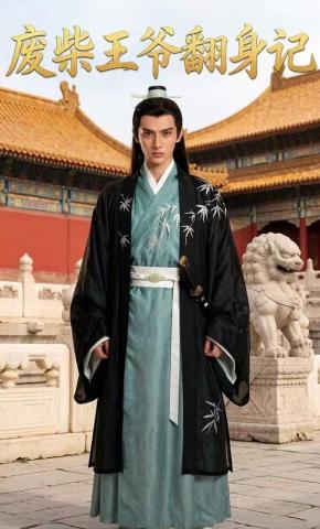 短剧《废柴王爷翻身记》海报