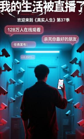 短剧《我的生活被直播了》海报
