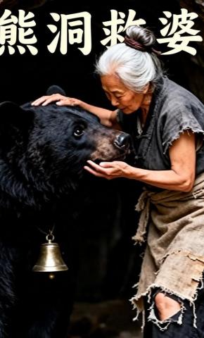 短剧《熊洞救婆》海报