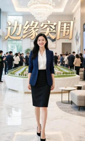 短剧《边缘突围》海报