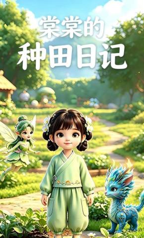 短剧《棠棠的种田日记》海报