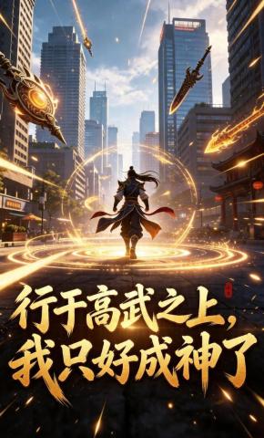 短剧《行于高武之上，我只好成神了》海报