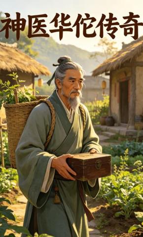 短剧《神医华佗传奇》海报