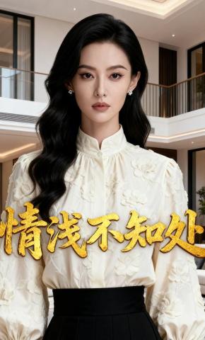 短剧《情浅不知处》海报