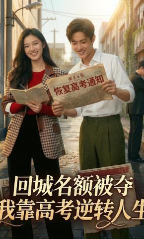 短剧《回城名额被夺：我靠高考逆转人生》海报
