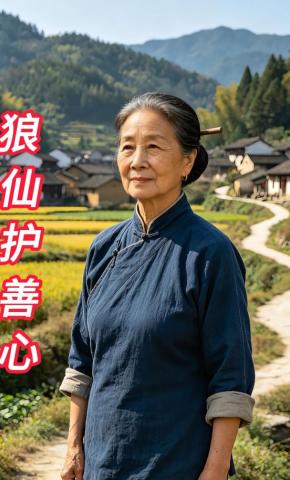 短剧《狼仙护善心》海报