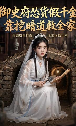 短剧《御史府怂货假千金，靠挖暗道救全家》海报