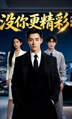 短剧《没你更精彩》海报