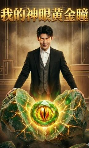 短剧《我的神眼黄金瞳》海报