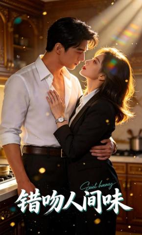 短剧《错吻人间味》海报