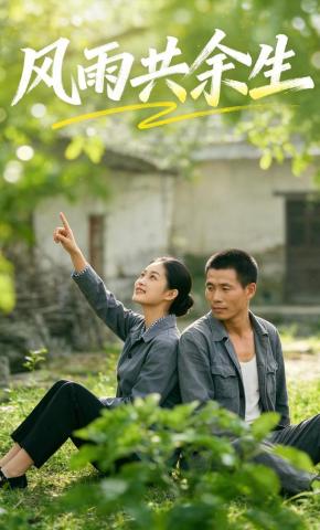 短剧《风雨共余生》海报