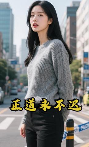 短剧《正道永不迟》海报