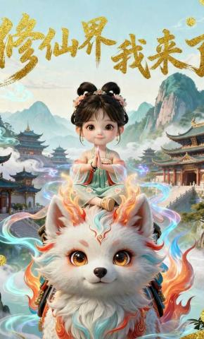 短剧《修仙界我来了》海报