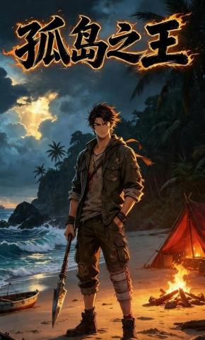 短剧《孤岛之王》海报