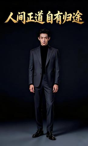 短剧《人间正道自有归途》海报