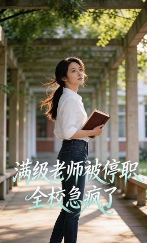 短剧《满级老师被停职，全校急疯了》海报
