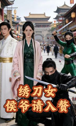 短剧《绣刀女：侯爷请入赘》海报