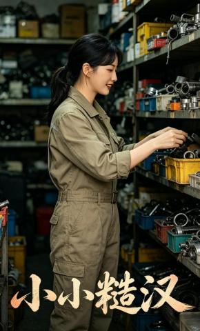 短剧《小小糙汉》海报