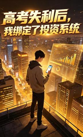 短剧《高考失利后，我绑定了投资系统》海报