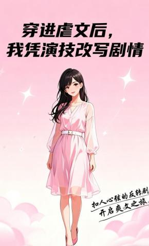 短剧《穿进虐文后，我凭演技改写剧情》海报