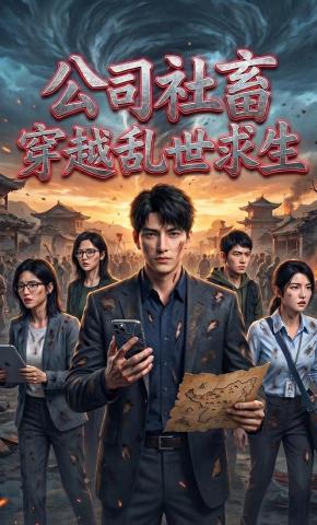 短剧《公司社畜穿越乱世求生》海报