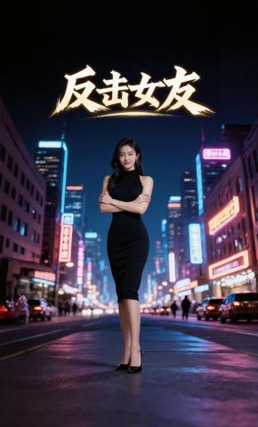 短剧《反击女友》海报