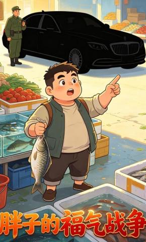 短剧《胖子的福气战争》海报
